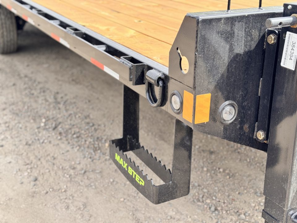 New 2026 Load Trail 8.5-25 Deckover Equipment W/ Max Ramps and 14 PLY Tire Upgrade 14K GVWR