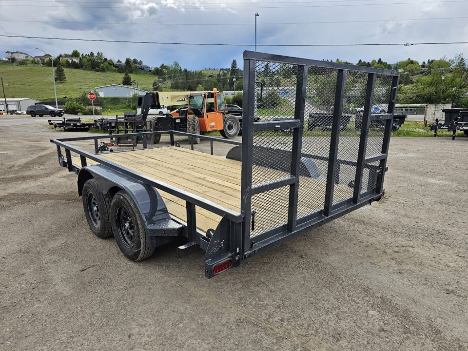 New 2026 Iron Bull 7x14 7k Utility Trailer