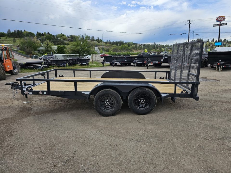New 2026 Iron Bull 7x14 7k Utility Trailer