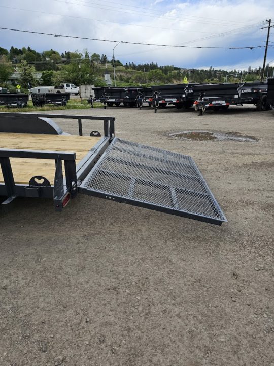 New 2026 Iron Bull 7x14 7k Utility Trailer