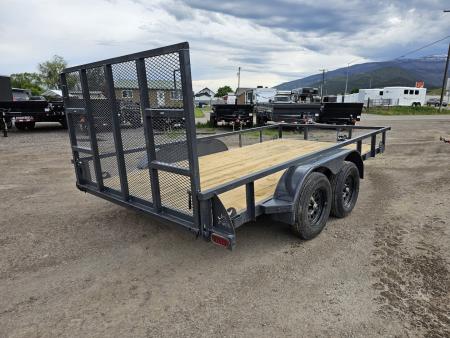 New 2026 Iron Bull 7x14 7k Utility Trailer
