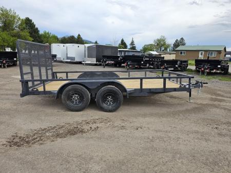 New 2026 Iron Bull 7x14 7k Utility Trailer