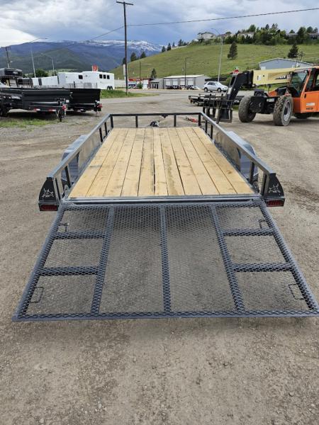 New 2026 Iron Bull 7x14 7k Utility Trailer