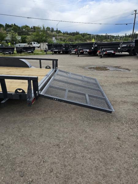 New 2026 Iron Bull 7x14 7k Utility Trailer