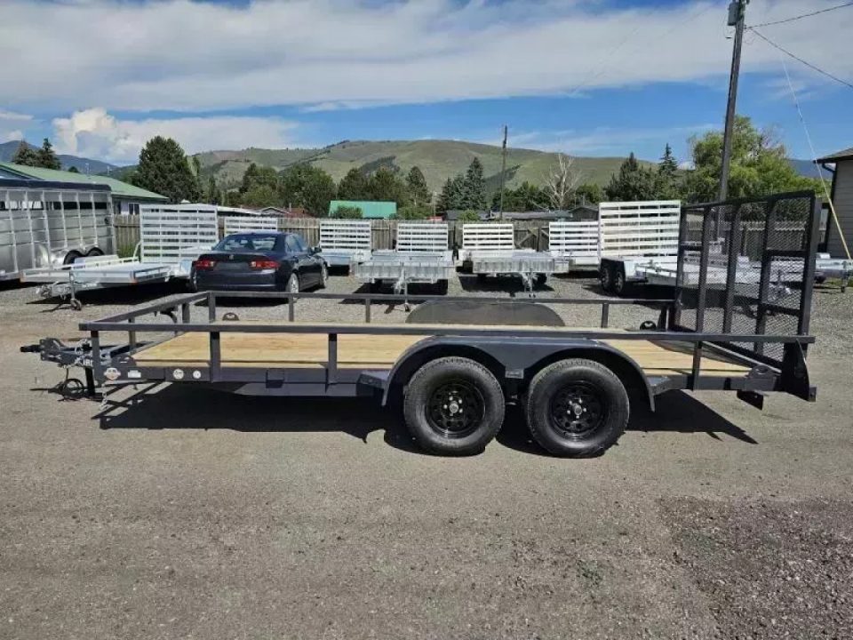 New 2026 Iron Bull 83"x16' Utility Trailer