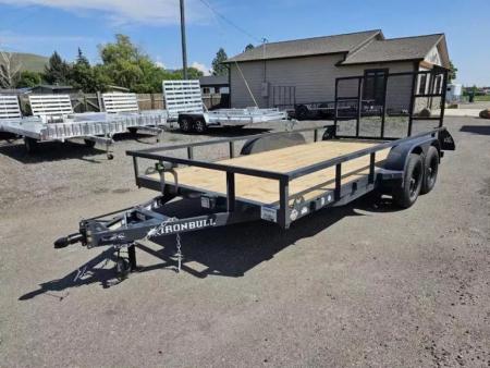 New 2026 Iron Bull 83 x16' Utility Trailer