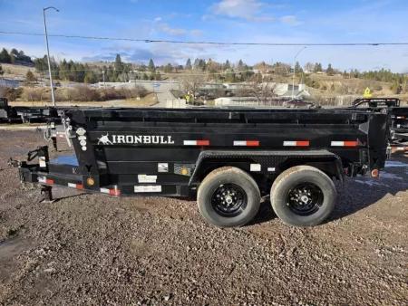 New 2026 Iron Bull 6'x12' 15k Dump Trailer