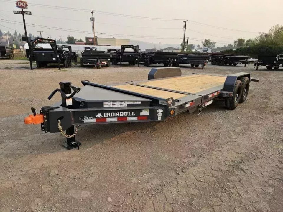 New 2026 Iron Bull 83"x20' 14k Tilt Deck Trailer