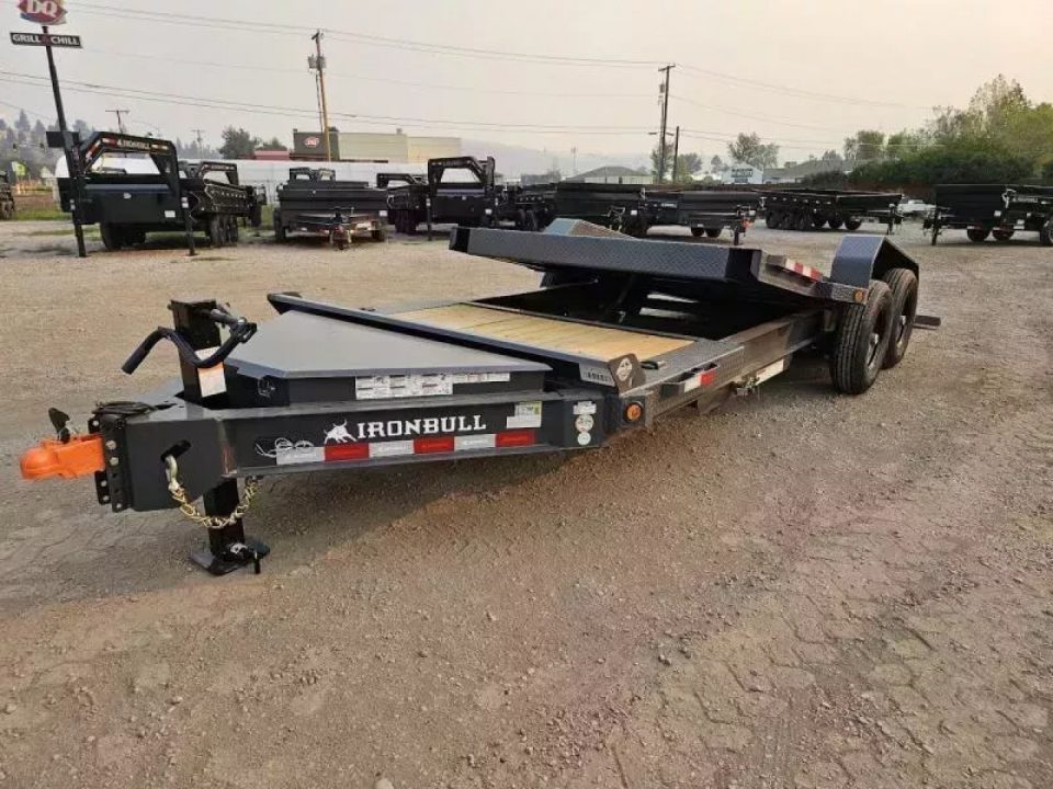 New 2026 Iron Bull 83"x20' 14k Tilt Deck Trailer