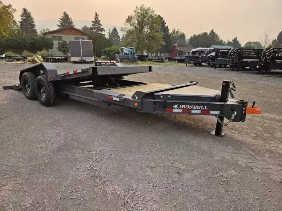 New 2026 Iron Bull 83"x20' 14k Tilt Deck Trailer