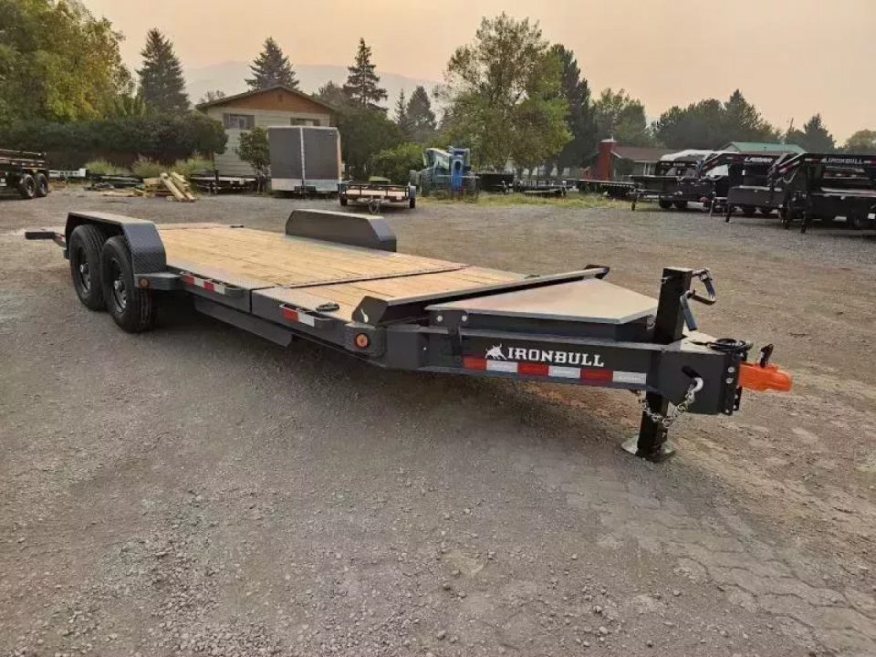 New 2026 Iron Bull 83"x20' 14k Tilt Deck Trailer