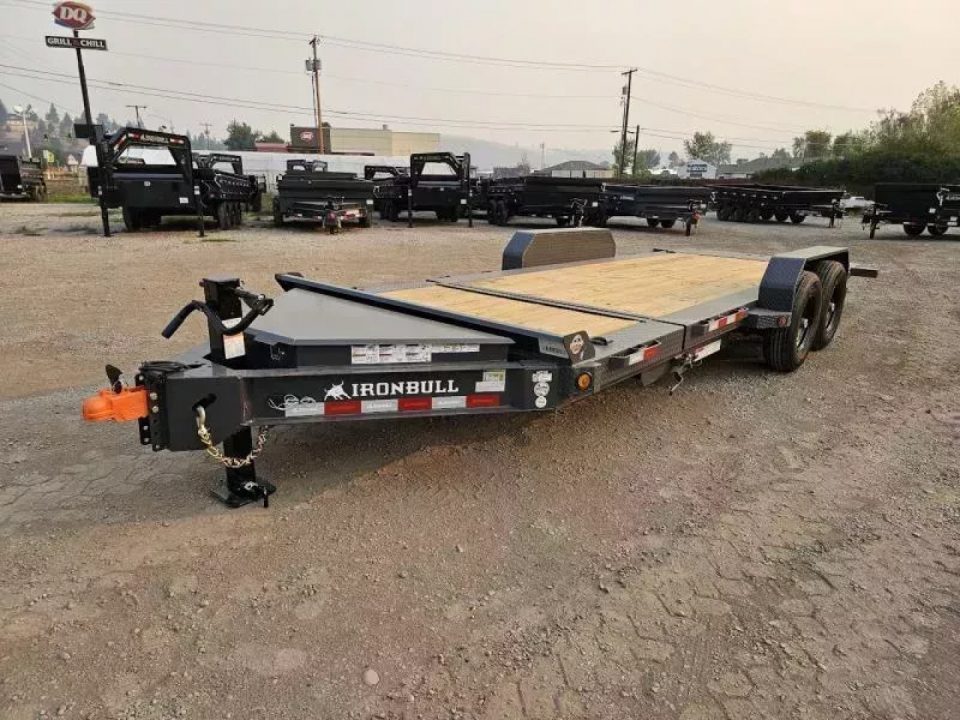 New 2026 Iron Bull 83"x20' 14k Tilt Deck Trailer