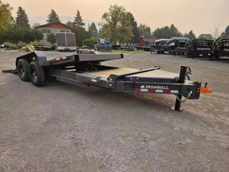 New 2026 Iron Bull 83 x20' 14k Tilt Deck Trailer