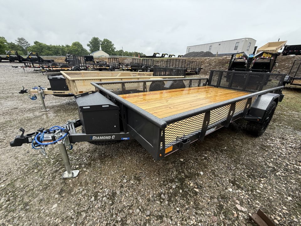 New 2026 Diamond C PSA 106 14’ Utility Trailer, VENTURE SERIES, 6K AXLE WITH BRAKES, BI FOLD GATE