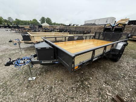 New 2026 Diamond C PSA 106 14’ Utility Trailer, VENTURE SERIES, 6K AXLE WITH BRAKES, BI FOLD GATE