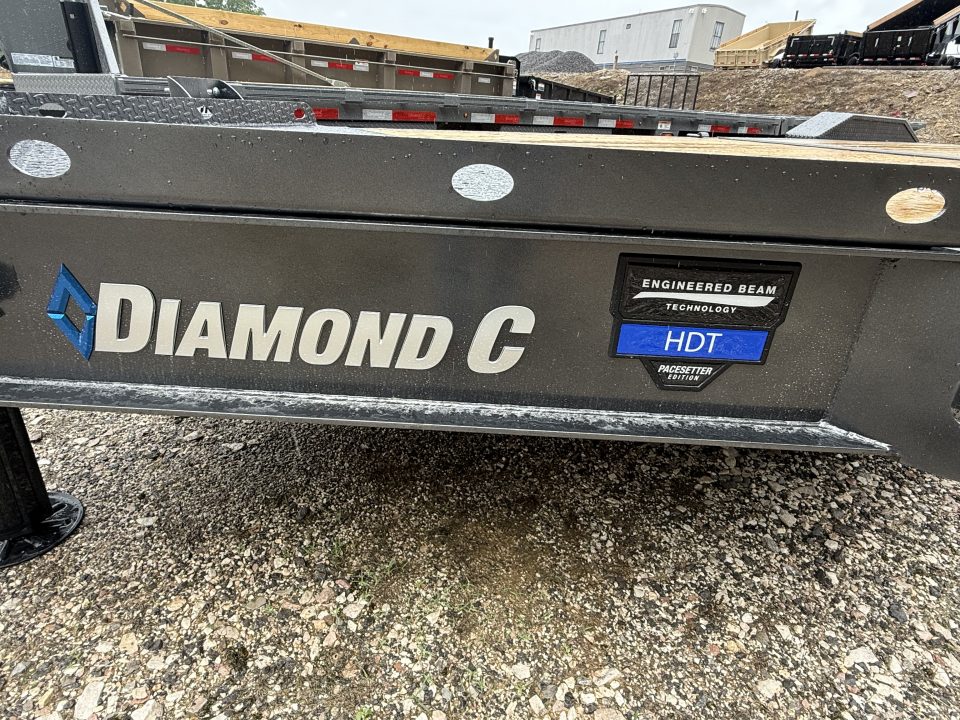 New 2026 Diamond C HDT 210 24’ Tilt Trailer, PACESETTER EDITION, HYD JACK, 23K GVWR FORK HOLDERS, HEAVY FENDERS