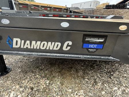 New 2026 Diamond C HDT 210 24’ Tilt Trailer, PACESETTER EDITION, HYD JACK, 23K GVWR FORK HOLDERS, HEAVY FENDERS