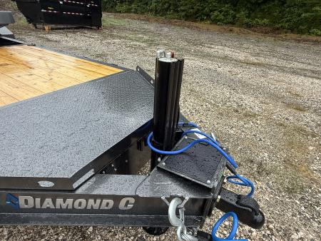New 2026 Diamond C HDT 210 24’ Tilt Trailer, PACESETTER EDITION, HYD JACK, 23K GVWR FORK HOLDERS, HEAVY FENDERS