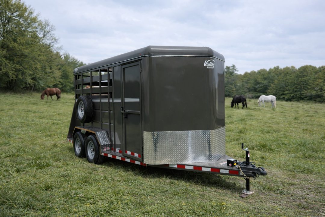 New 2027 Valley Trailers 3800 STD 3H Slant Horse Trailer