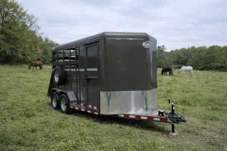 New 2027 Valley Trailers 3800 STD 3H Slant Horse Trailer