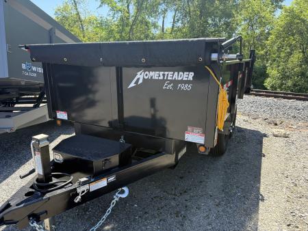 New 2026 Homesteader 6x12 Deckover Dump_9990 GVWR - CURBSIDE DROP - COMBO GATE
