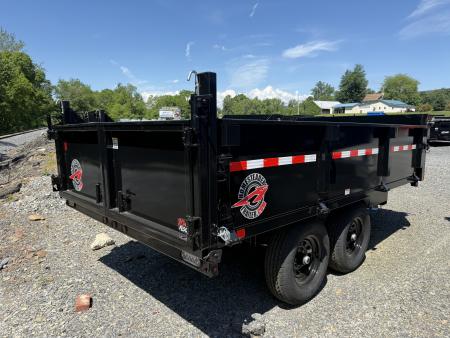 New 2026 Homesteader 6x12 Deckover Dump_9990 GVWR - CURBSIDE DROP - COMBO GATE