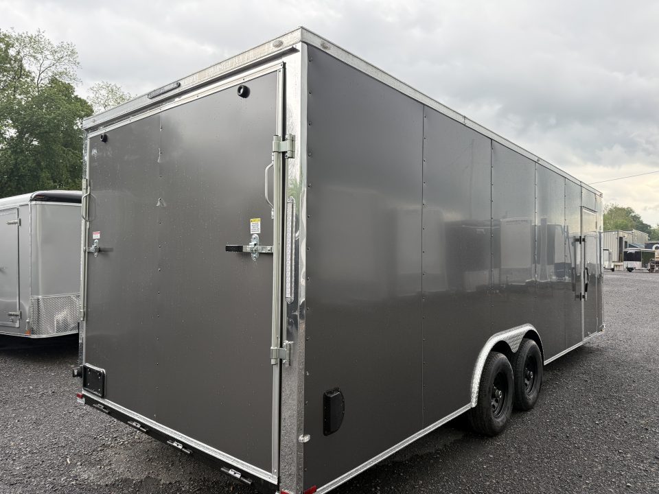 New 2026 Spartan 8.5x24 - 7' Interior - 5.2K Axles - Ramp - Charcoal Polycor