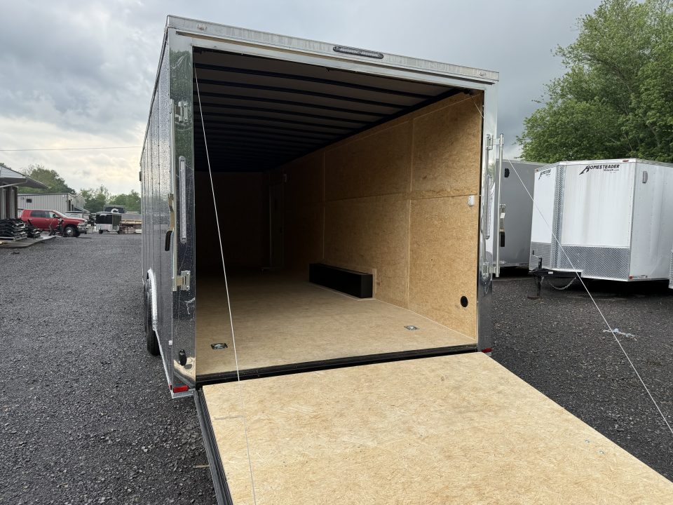New 2026 Spartan 8.5x24 - 7' Interior - 5.2K Axles - Ramp - Charcoal Polycor