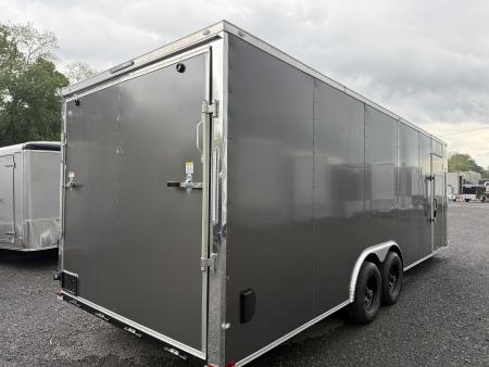 New 2026 Spartan 8.5x24 - 7' Interior - 5.2K Axles - Ramp - Charcoal Polycor
