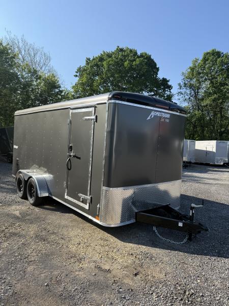 New 2026 Homesteader - 7x16 Ramp Door- GRAY