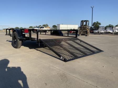 New 2026 Top Hat 72 X 12 DJX Utility Trailer