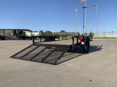New 2026 Top Hat 72 X 12 DJX Utility Trailer