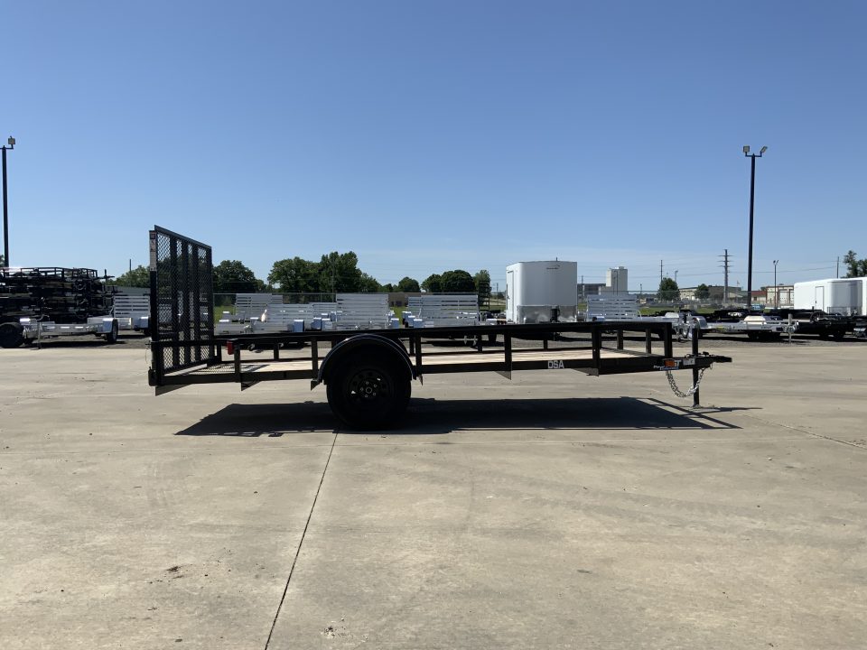 New 2026 Top Hat DSA 77 X 14 Utility Trailer