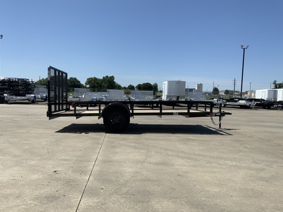 New 2026 Top Hat DSA 77 X 14 Utility Trailer
