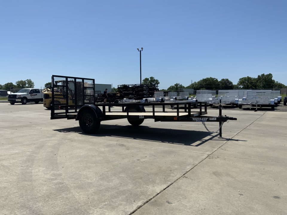 New 2026 Top Hat DSA 77 X 14 Utility Trailer