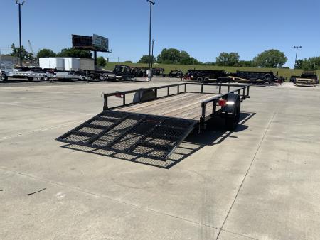 New 2026 Top Hat DSA 77 X 14 Utility Trailer