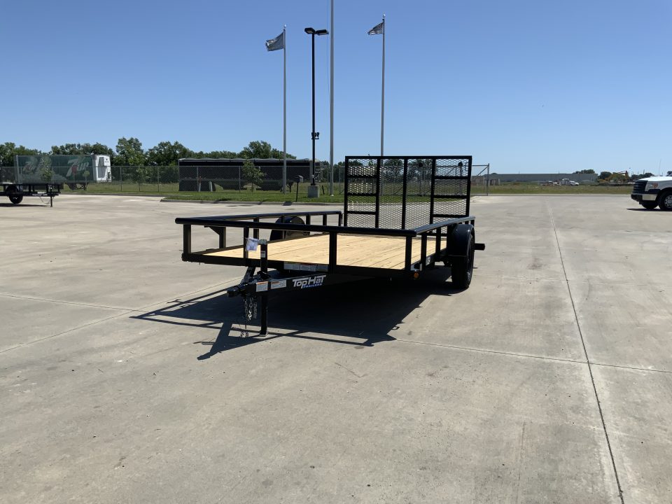 New 2026 Top Hat DSP 83 X 14 Utility Trailer