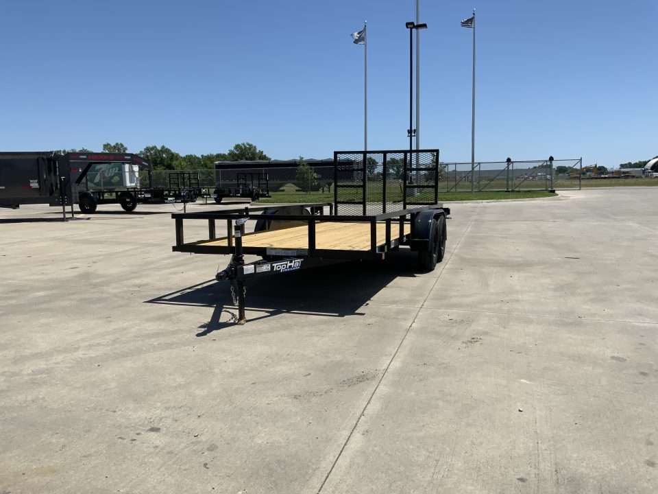 New 2026 Top Hat LDT 77 X 16 Utility Trailer