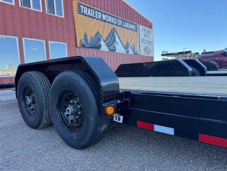New 2027 PJ Trailers T6 24FT Tilt Trailer-14K- 16' Tilt Deck