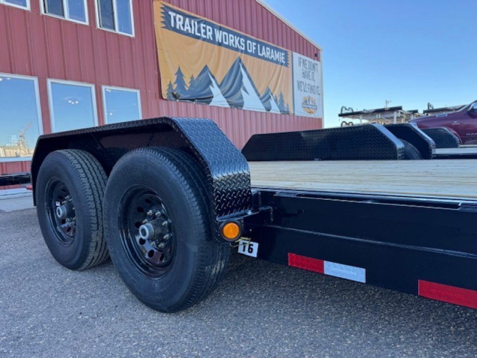 New 2027 PJ Trailers T6 24FT Tilt Trailer-14K- 16' Tilt Deck