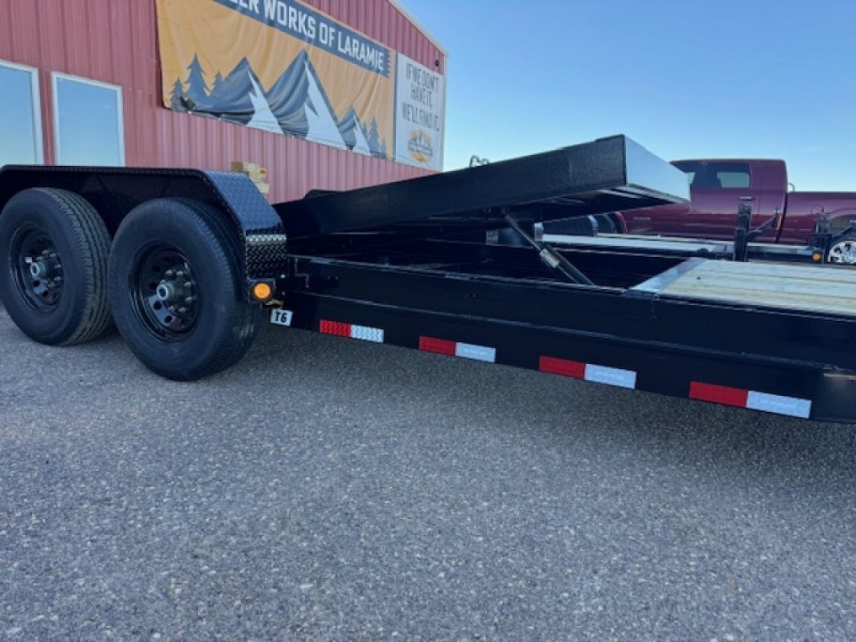 New 2027 PJ Trailers T6 24FT Tilt Trailer-14K- 16' Tilt Deck