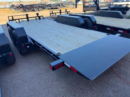 New 2027 PJ Trailers T6 24FT Tilt Trailer-14K- 16' Tilt Deck