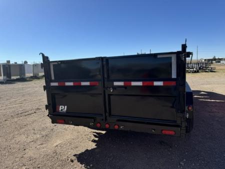 New 2026 PJ DE 16' HD 24k Dump Trailer- Goose Neck-Hydraulic Jacks