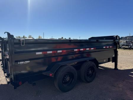 New 2026 PJ DE 16' HD 24k Dump Trailer- Goose Neck-Hydraulic Jacks