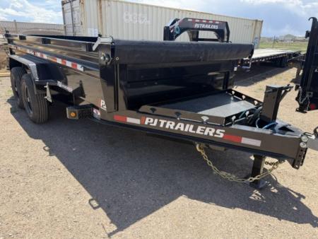 New 2027 PJ Trailers DL Dump Trailer- 7x14- 14K- 7GA Floor