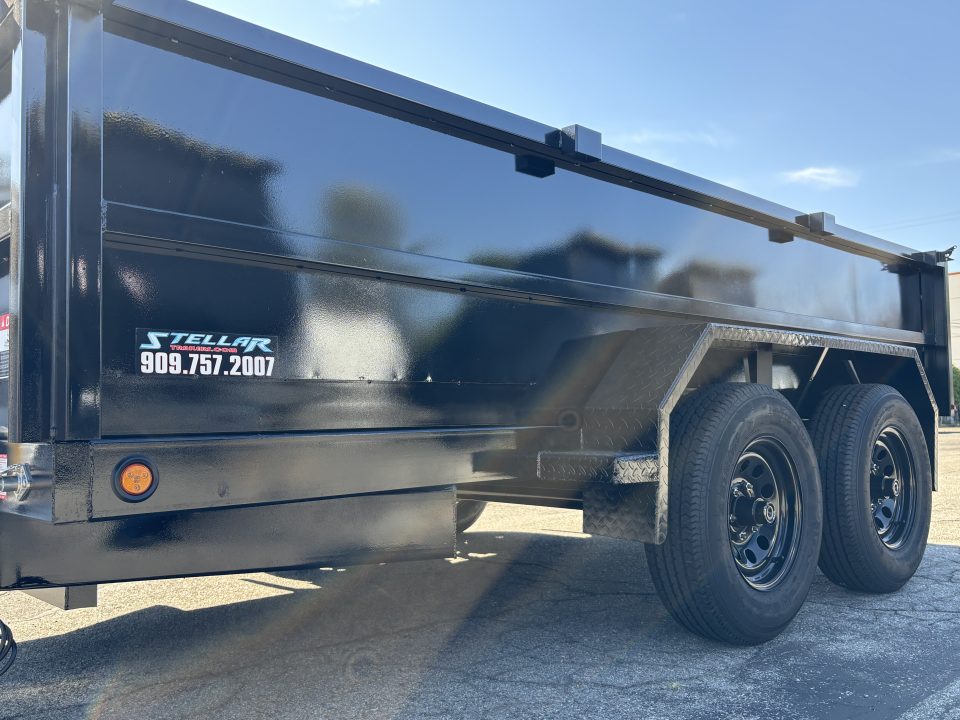 New 2027 Stellar Trailers 5x10x29 Dump Trailer