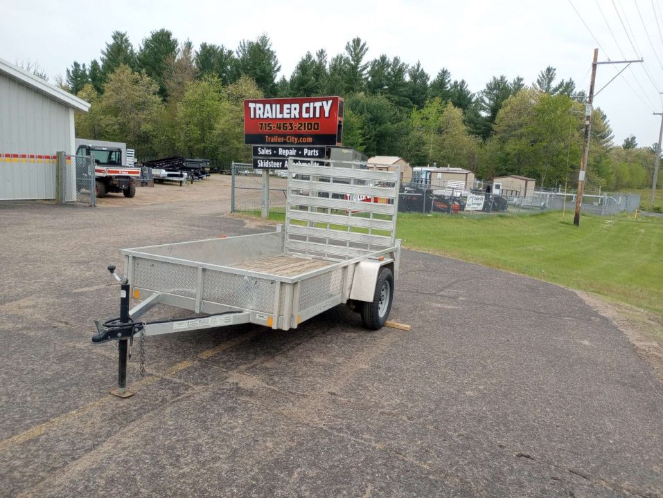 Used 2017 Rough Rider 65"X10' Aluminum Utility Trailer