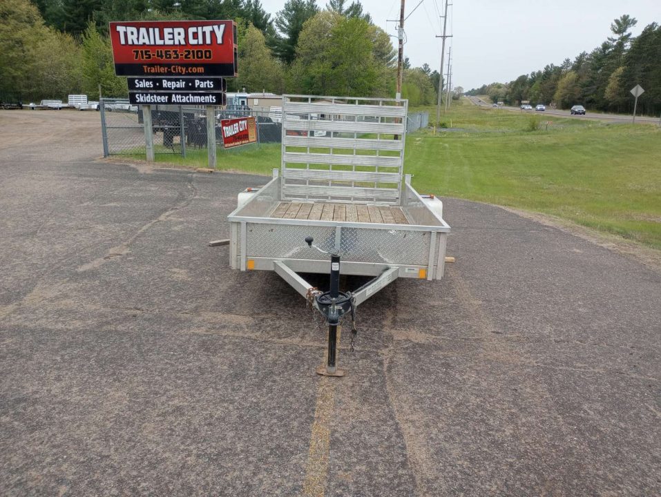 Used 2017 Rough Rider 65"X10' Aluminum Utility Trailer
