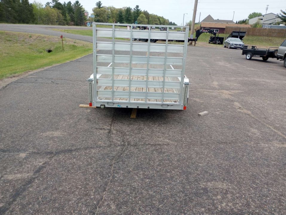 Used 2017 Rough Rider 65"X10' Aluminum Utility Trailer
