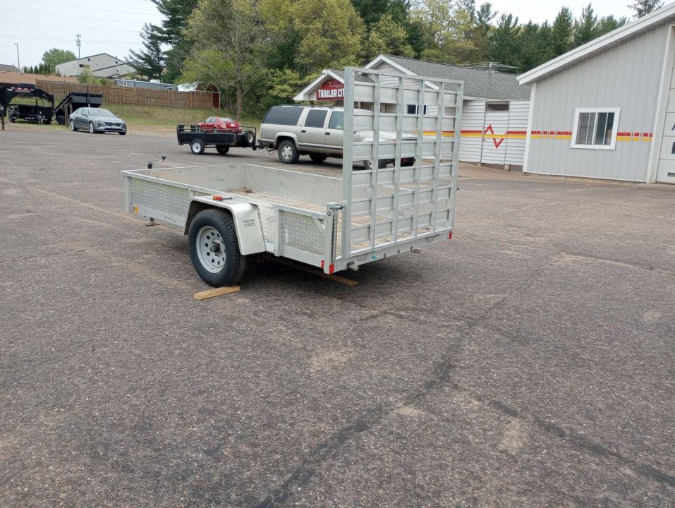 Used 2017 Rough Rider 65"X10' Aluminum Utility Trailer